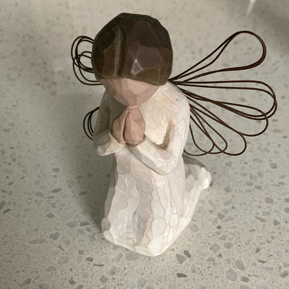 Vintage Willow Tree Angel of Prayer 1999